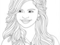 Coloring Pages - Selena Gomez Coloring Pictures of Celebrity Selena ...